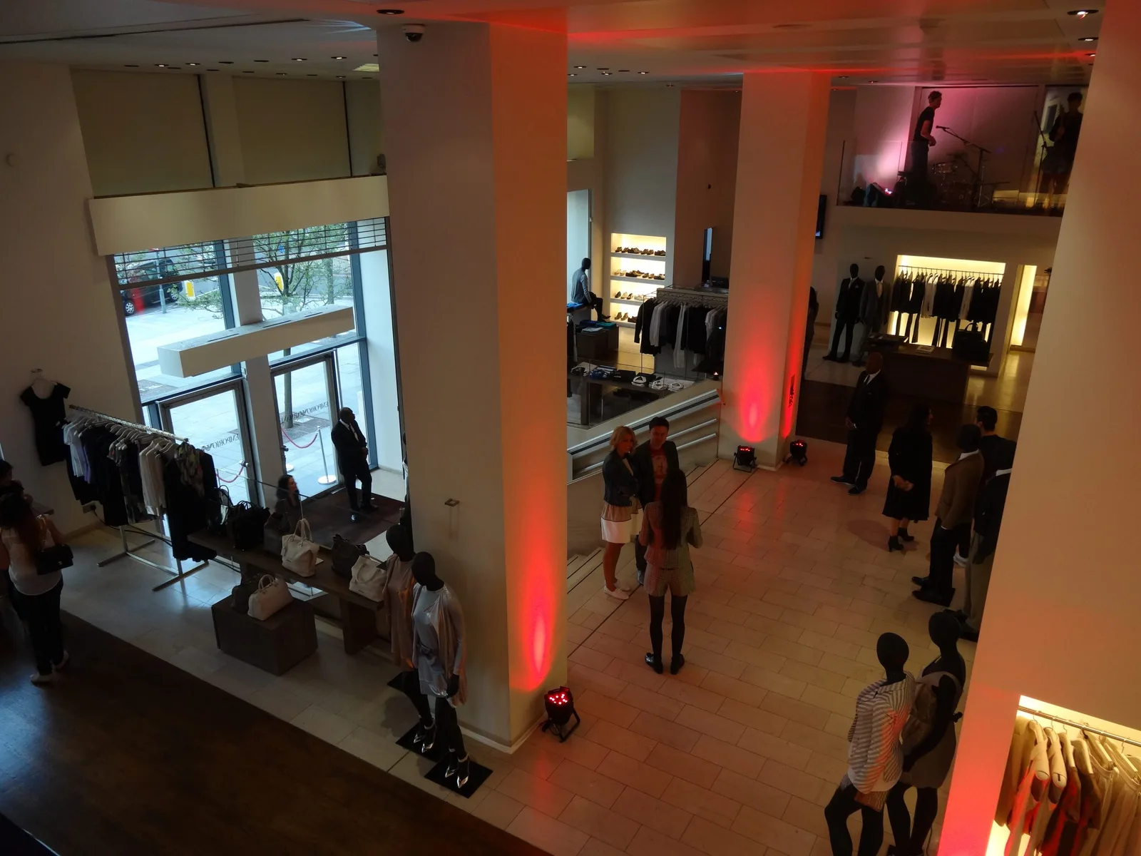 Armani Ferrari event at The Mailbox