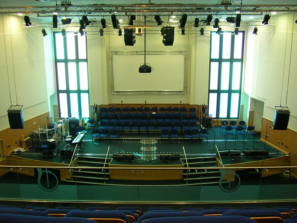 New Testament Church of God auditorium