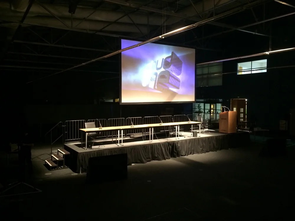 UBT Conference Venue Installation