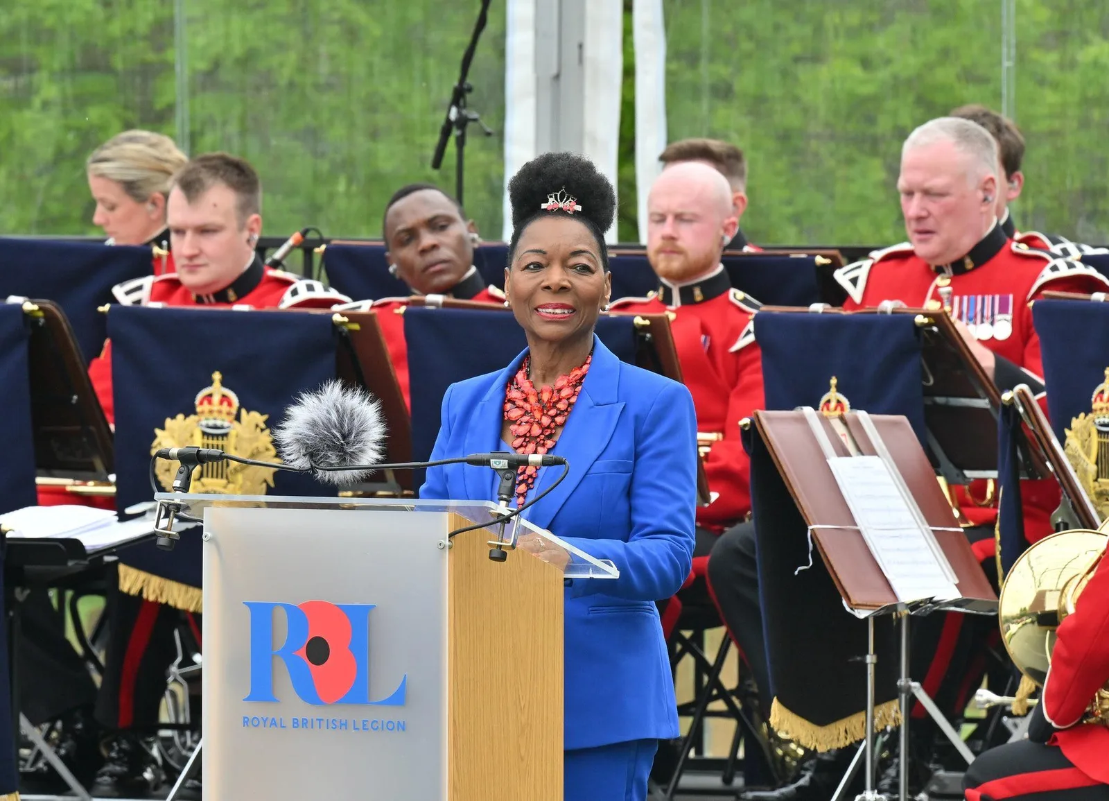 VE Day event staging