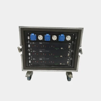 Anytronics Dimmer / Distro Rack - 3 x DP610 (Series 192), 63A 3ph in, 32A 3ph out, 63A 1ph out, 13A & 16A outs