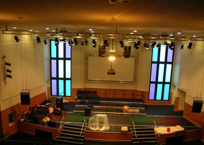 custom installation services for schools, churches and various venues