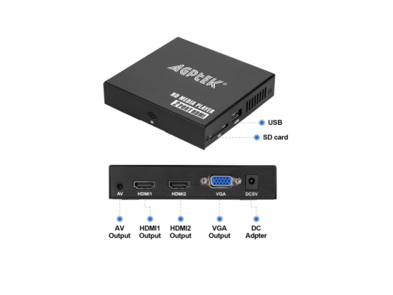 AGPTEK HDMI Media Player